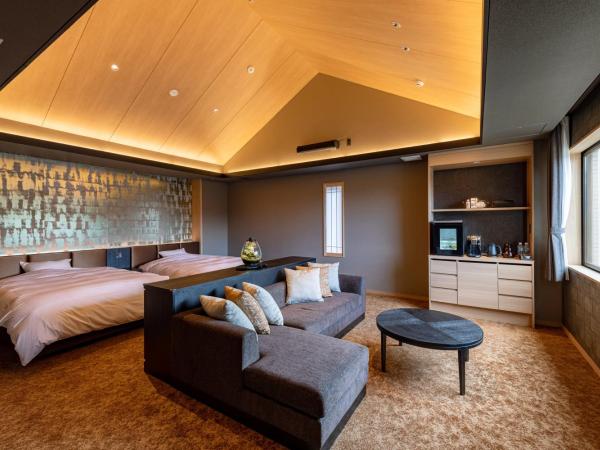 Hatago : photo 9 de la chambre chambre lits jumeaux avec salle de bains privative