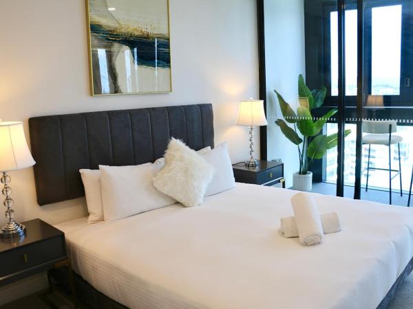 Kooii Apartments : photo 6 de la chambre two bedroom apartment urban view - free wifi