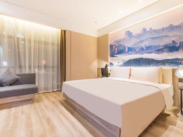 Atour Hotel Guangzhou Jiangtai Road Station : photo 5 de la chambre chambre double supérieure avec vue