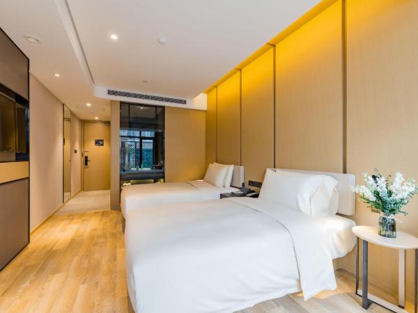 Atour S Hotel Lujiazui Oriental Pearl Shanghai : photo 6 de la chambre jimu twin room with garden view