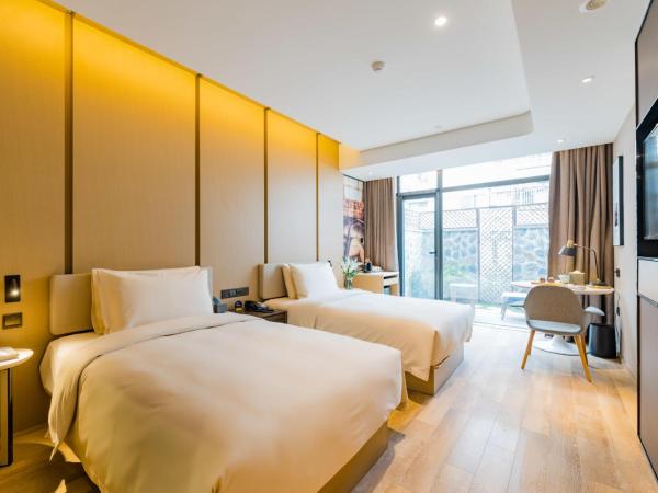 Atour S Hotel Lujiazui Oriental Pearl Shanghai : photo 9 de la chambre jimu twin room with garden view