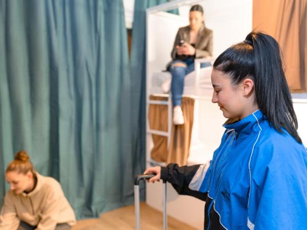 VAD HOSTEL ALICANTE - Youth Hostel age limit 18-50 : photo 3 de la chambre lit dans dortoir mixte de 6 lits