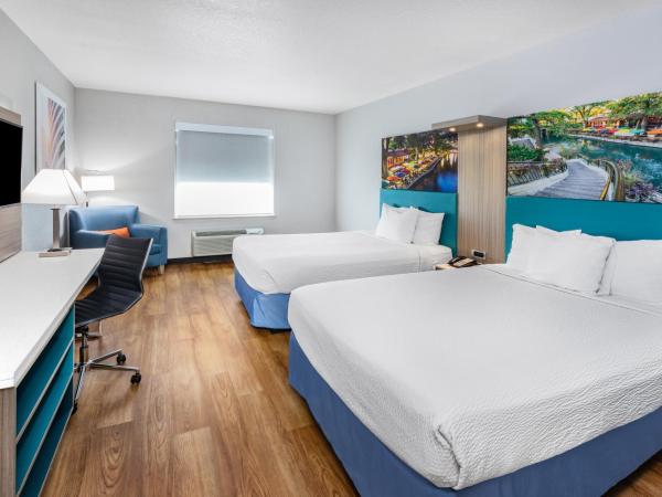 Days Inn & Suites by Wyndham San Antonio near Frost Bank Center : photo 3 de la chambre chambre 2 lits queen-size - non-fumeurs