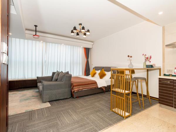 The Palace Service Apartment Beijing : photo 4 de la chambre studio avec terrasse