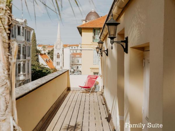 Palm Boutique Hôtel Nice : photo 3 de la chambre suite familiale (2 adultes + 2 enfants)