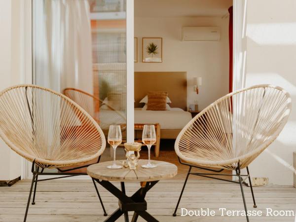 Palm Boutique Hôtel Nice : photo 6 de la chambre chambre double avec terrasse