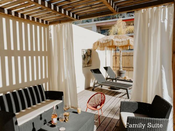 Palm Boutique Hôtel Nice : photo 5 de la chambre suite familiale (2 adultes + 2 enfants)