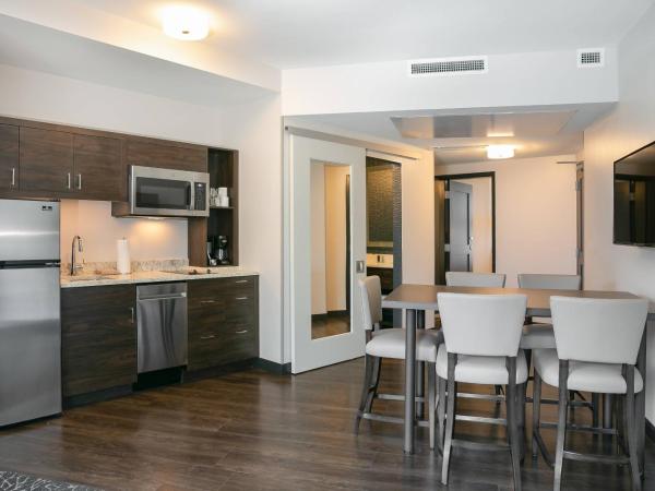 TownePlace Suites Nashville Downtown/Capitol District : photo 4 de la chambre suite 1 chambre avec 1 lit king-size et balcon - vue sur ville