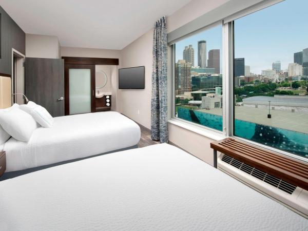SpringHill Suites by Marriott Atlanta Downtown : photo 2 de la chambre suite 1 chambre avec 2 lits queen-size