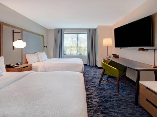 Fairfield Inn & Suites Las Vegas Airport South : photo 1 de la chambre chambre avec 2 lits queen-size - vue sur ville