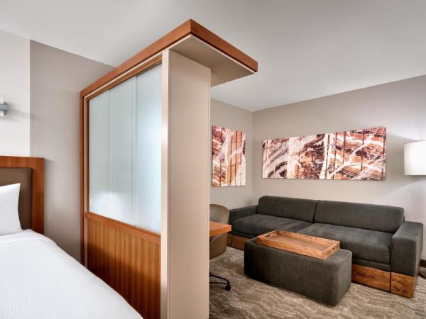 SpringHill Suites by Marriott Las Vegas Convention Center : photo 4 de la chambre studio lit queen-size de luxe avec lit gigogne