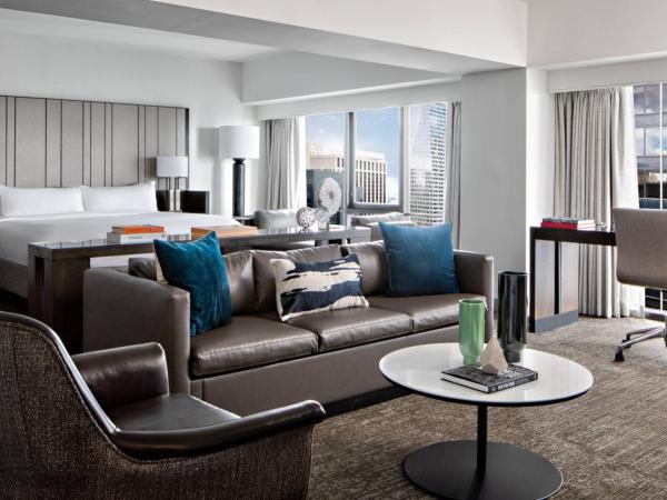 New York Marriott Marquis : photo 5 de la chambre suite présidentielle 1 chambre lit king-size avec canapé-lit