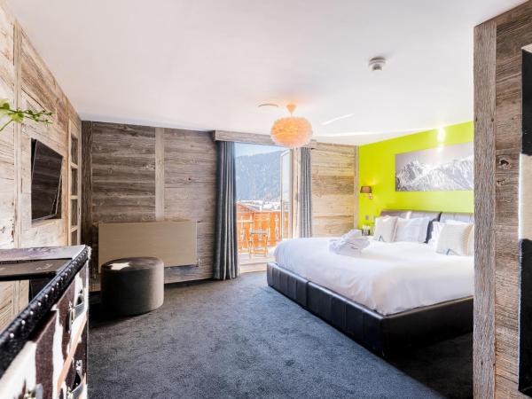 Hotel Farinet : photo 2 de la chambre chambre double ou lits jumeaux standard avec balcon