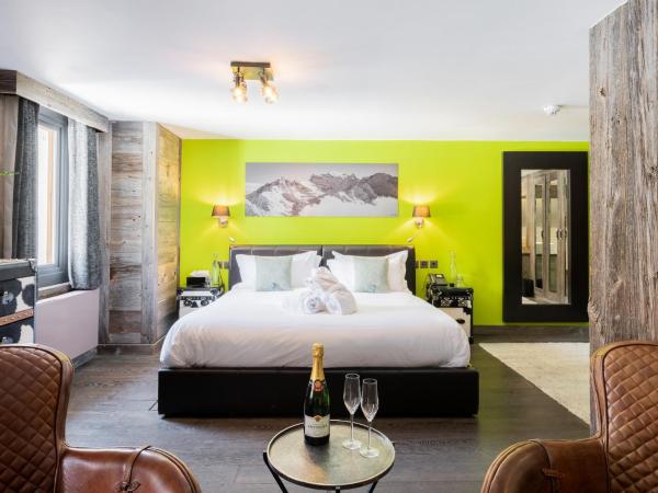 Hotel Farinet : photo 1 de la chambre chambre deluxe double ou lits jumeaux