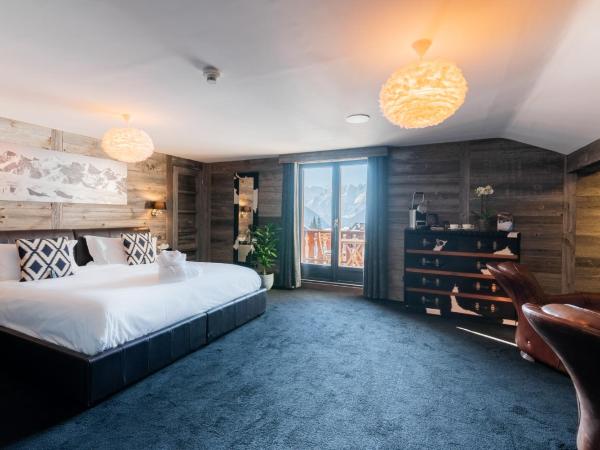 Hotel Farinet : photo 5 de la chambre chambre double ou lits jumeaux deluxe avec balcon