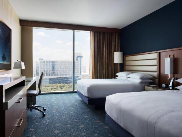 Marriott Marquis Houston : photo 2 de la chambre chambre double lit queen-size avec accès au club m