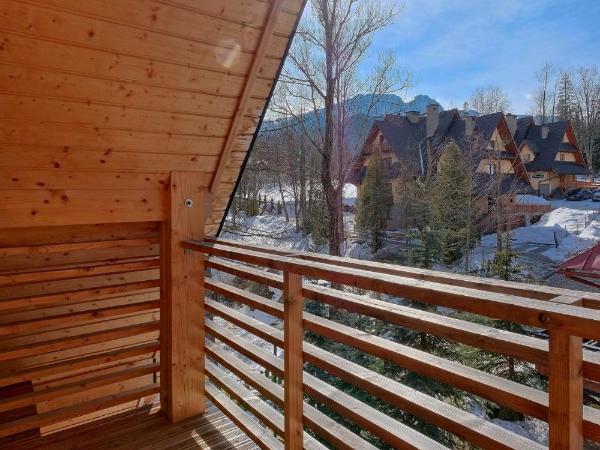 Monte House Apartments Odkryj Zakopane : photo 1 de la chambre studio avec balcon 