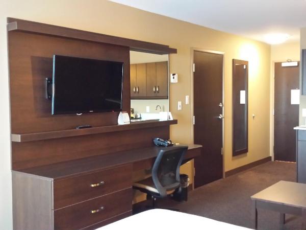 Microtel Inn & Suites by Wyndham Red Deer : photo 4 de la chambre suite studio avec 2 lits queen-size - non-fumeurs