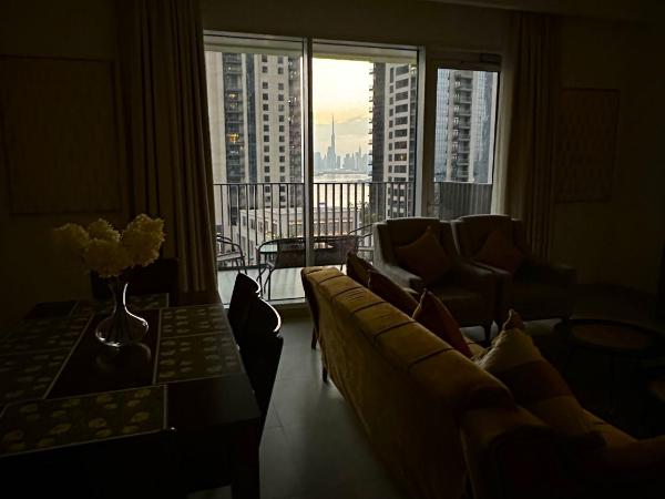 Magnolias Vacation Homes Rental- Dubai Creek Harbour Condo Apartment ApartHotel UAE : photo 6 de la chambre appartement 3 chambres