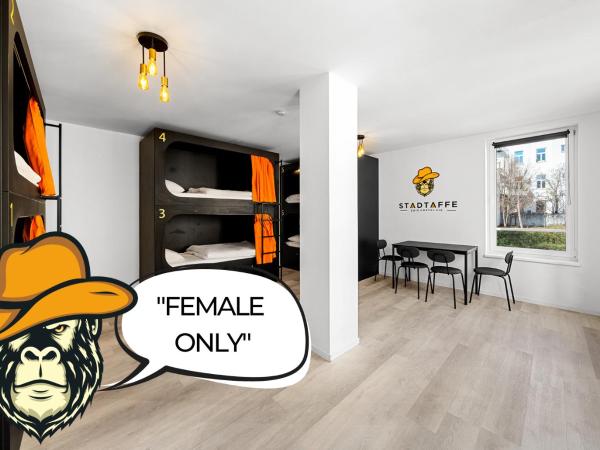 Stadtaffe - Chic Hostel VIE : photo 3 de la chambre lit dans dortoir pour femmes de 6 lits