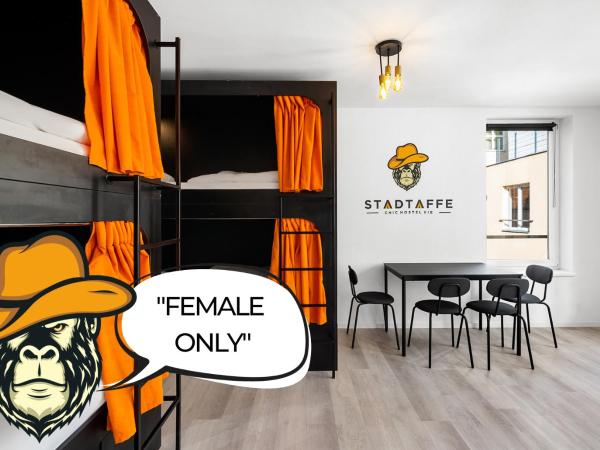 Stadtaffe - Chic Hostel VIE : photo 1 de la chambre lit dans dortoir pour femmes de 6 lits