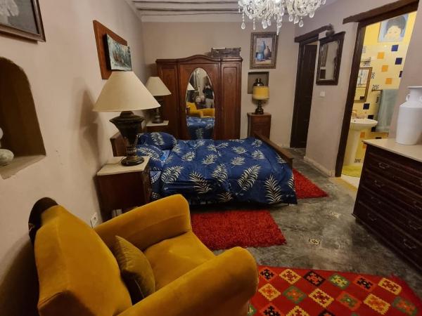 Dar El Sultan Tozeur : photo 3 de la chambre chambre double avec salle de bains privative