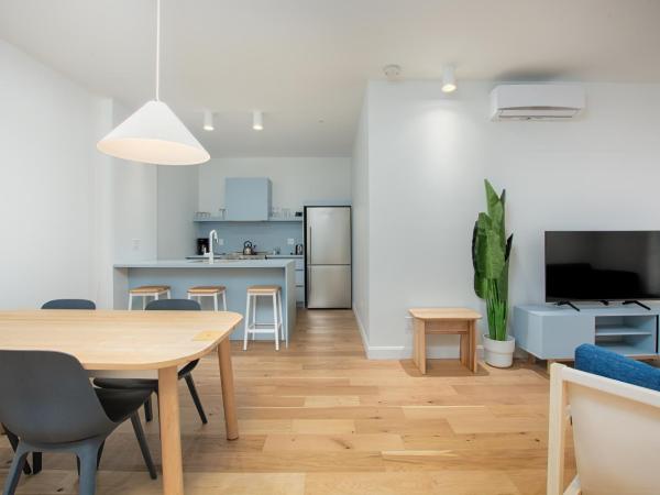 Les Lofts St-François - Par Les Lofts Vieux-Quebec : photo 1 de la chambre appartement 2 chambres avec terrasse privée - sf202