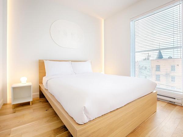 Les Lofts St-François - Par Les Lofts Vieux-Quebec : photo 4 de la chambre appartement 2 chambres et 2 salles de bains - sf201