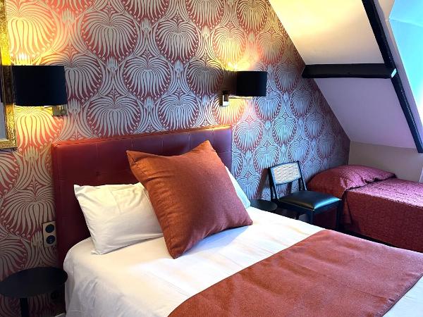 Churchill Hotel Bayeux Centre : photo 10 de la chambre chambre quadruple