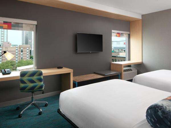 Aloft Louisville Downtown : photo 2 de la chambre chambre standard avec 2 lits queen-size