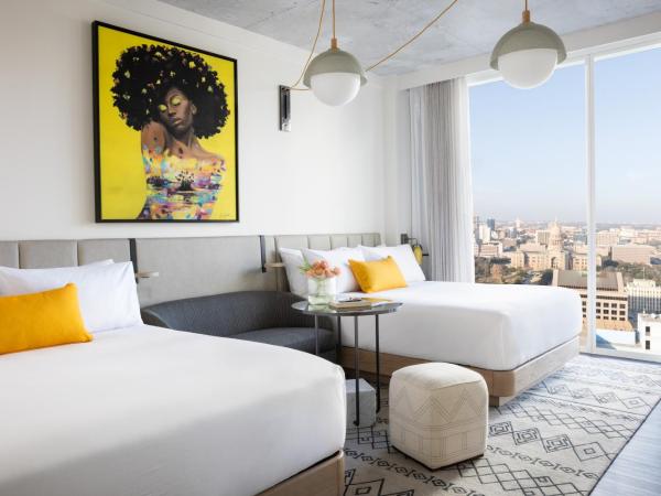 Hyatt Centric Congress Avenue Austin : photo 3 de la chambre chambre avec 2 lits queen-size - vue sur capitole