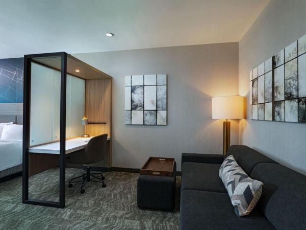 SpringHill Suites by Marriott Austin North : photo 2 de la chambre suite lit king-size avec lit gigogne