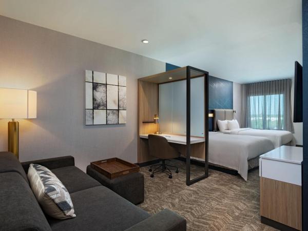 SpringHill Suites by Marriott Austin North : photo 4 de la chambre suite avec 2 lits queen-size gigognes