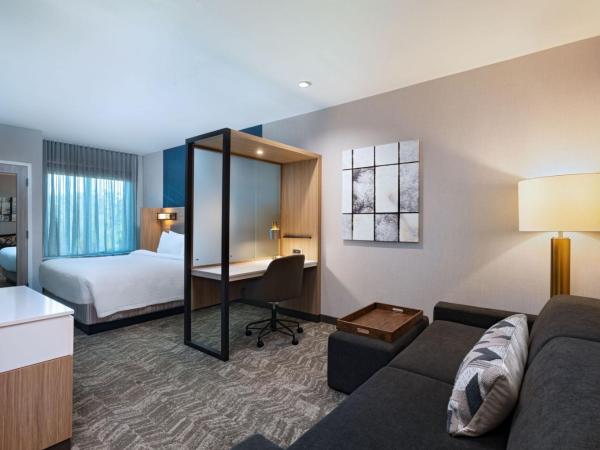 SpringHill Suites by Marriott Austin North : photo 5 de la chambre suite lit king-size avec lit gigogne