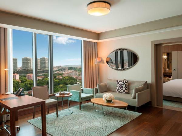 Renaissance Istanbul Polat Bosphorus Hotel : photo 4 de la chambre suite junior avec accès au salon - vue sur ville