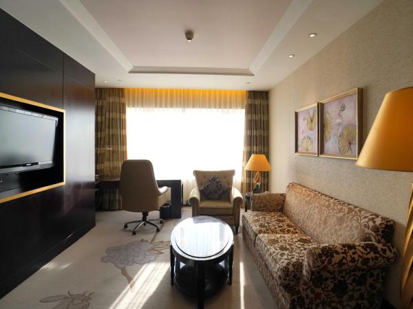 InterContinental Dalian, an IHG Hotel : photo 4 de la chambre one-bedroom suite with two double beds - lounge access