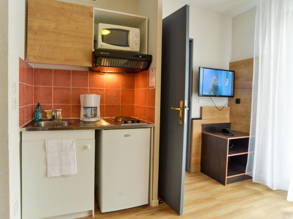 Apparthotel Privilodges Lyon Lumière : photo 6 de la chambre appartement avec grand lit double + lits jumeaux