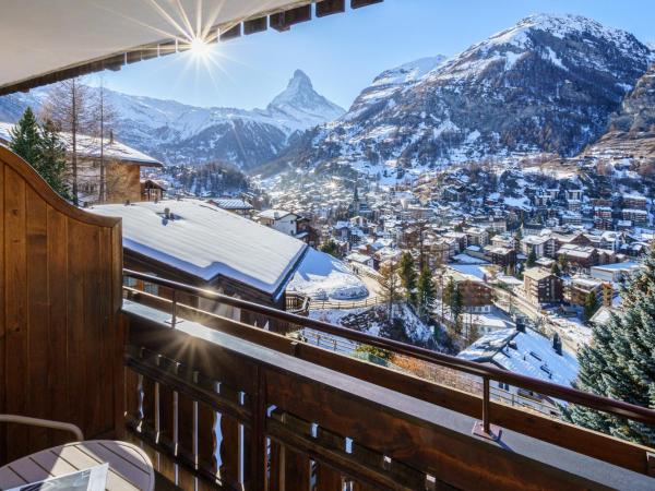 Hotel Alpenroyal : photo 2 de la chambre chambre double supérieure avec balcon ou terrasse - vue sur le mont cervin