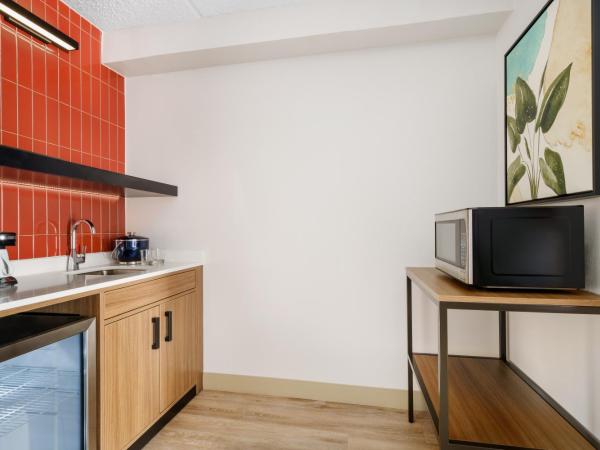 Hyatt Place across from Universal Orlando Resort : photo 5 de la chambre chambre lit king-size pour personnes à mobilité réduite avec canapé-lit et baignoire adaptée