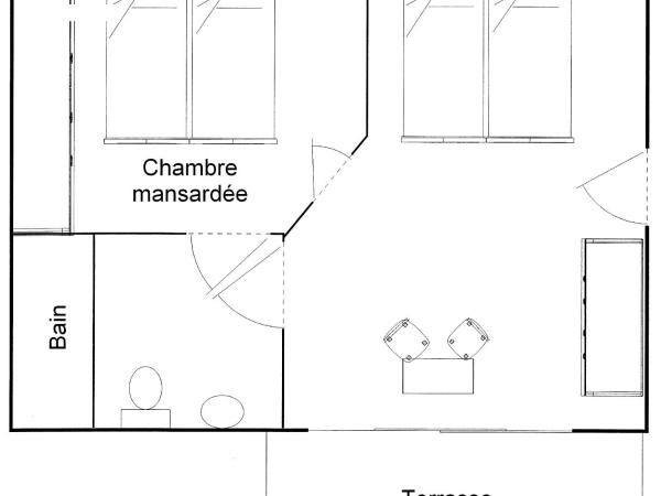 Beaulieu : photo 1 de la chambre suite - vue sur montagne