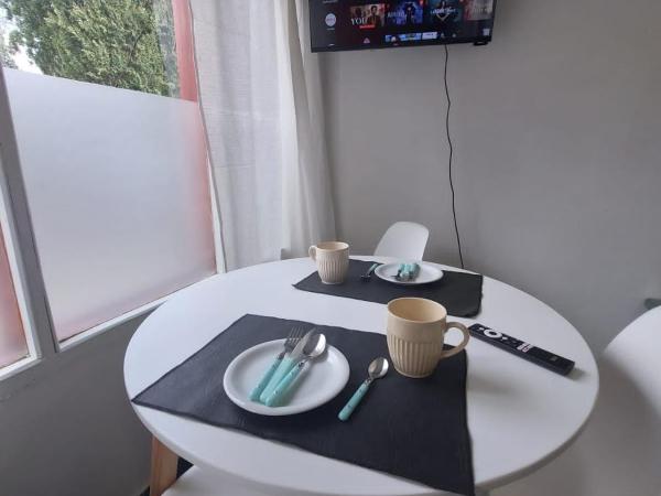 Vidorra Calafate : photo 2 de la chambre studio lit queen-size - accessible aux personnes à mobilité réduite