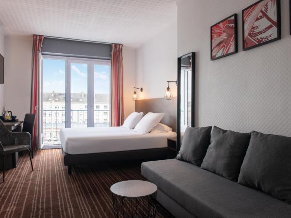 The Originals City, Hôtel de l'Europe, Saint-Nazaire : photo 2 de la chambre chambre double deluxe (2 adultes + 1 enfant)