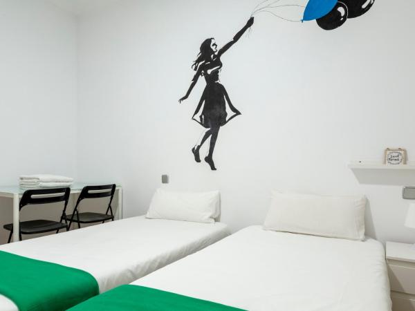 Monrooms Barcelona : photo 7 de la chambre chambre lits jumeaux