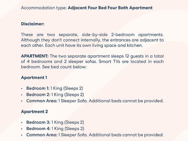 Roami at Motorworks : photo 4 de la chambre appartement 4 chambres adjacentes avec 4 salles de bains