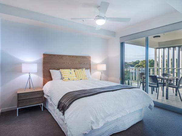 Link Portside Wharf Apartment Hotel : photo 5 de la chambre one-bedroom queen bed apartment