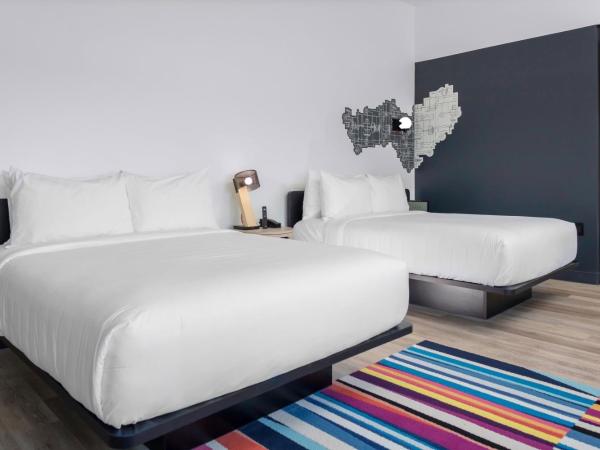 Aloft Orlando Lake Buena Vista : photo 2 de la chambre chambre plus spacieuse avec 2 lits queen-size