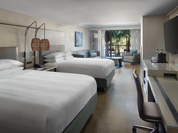 Orlando World Center Marriott : photo 2 de la chambre chambre plus spacieuse promenade 2 lits queen-size et canapé-lit