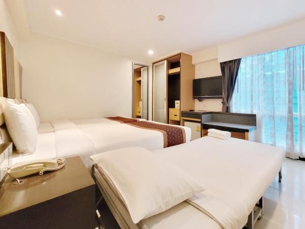 Citin Pratunam Bangkok by Compass Hospitality : photo 3 de la chambre chambre double avec lit d'appoint