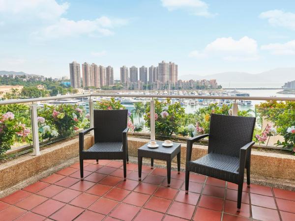 Hong Kong Gold Coast Hotel : photo 1 de la chambre chambre lits jumeaux deluxe avec balcon - vue sur mer