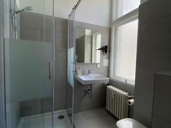 Hotel Bregenz : photo 2 de la chambre chambre simple avec salle de bains privative